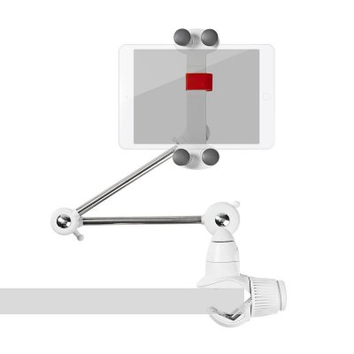 NEDIS Support pour Tablette et Smartphone  TDMT111WT M&eacute;tal / Blanc