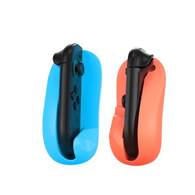 ALPHA OMEGA PLAYERS Support souris Joy-Con Bleu et Orange pour Nintendo Switch 2