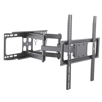 METRONIC Support tv inclinable, d&eacute;pliable et orientable pour tv 106 &agrave; 140 cm