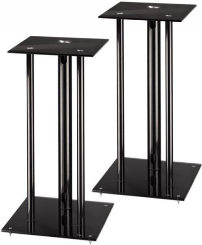 GENERIQUE Supports d'enceinte ""next"", noirs