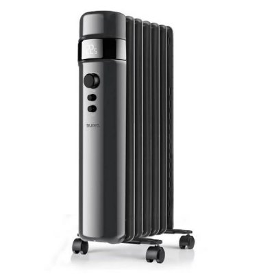 SUPRA  OREA 1500 - Radiateur &agrave; huile - pose au sol - 1500 Watt - noir