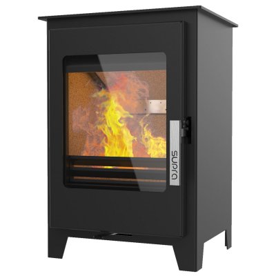 SUPRA  Po&ecirc;le &agrave; Bois Oscar 4,8KW Acier/Fonte - &eacute;tanche - eco Design