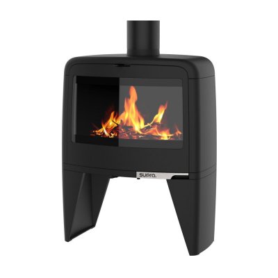 SUPRA  Po&ecirc;le &agrave; Bois Paul Haut 10KW en Fonte - &eacute;tanche - eco Design