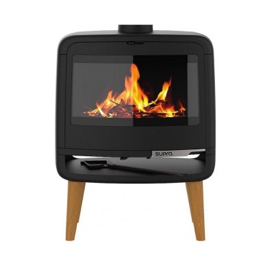 SUPRA  Po&ecirc;le &agrave; bois vintage Kris 10 Kw buche de 50 cm - KRIS