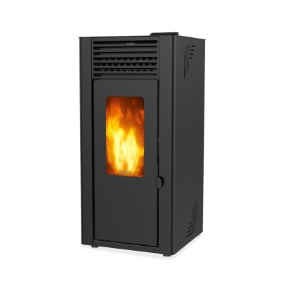 SUPRA  - Po&ecirc;le &agrave; granul&eacute;s de bois 11.9kw noir orphee 12 noir - noir