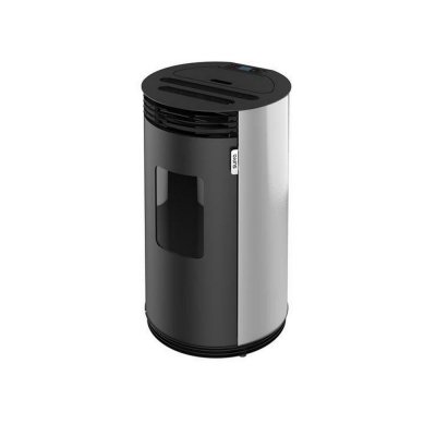 SUPRA  Po&ecirc;le &agrave; granul&eacute;s de bois 8kw gris - ODAYA8GRIS - 