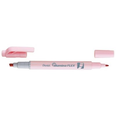 PENTEL Surligneur  Illumina Flex double pointe - Rose