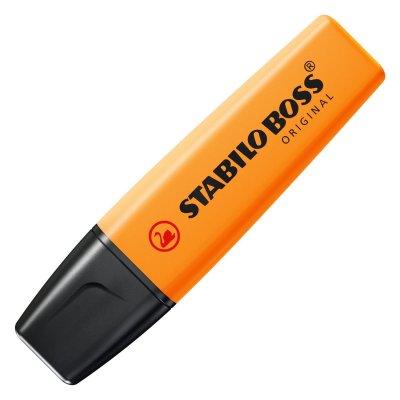 STABILO Surligneur  BOSS ORIGINAL - Lot x 10 surligneurs fluo - Orange
