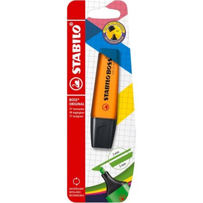 STABILO Surligneur  Boss Original Orange (Sous Blister) 25 Unit&eacute;(S)