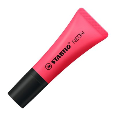 STABILO Surligneur  NEON - Lot x 10 surligneurs fluo - Rose