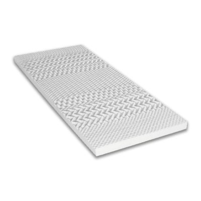 MAISON AUBERTIN Surmatelas 6 cm M&eacute;moire de forme 7 zones de confort 90x190 cm