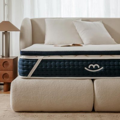 MORPHEA Surmatelas cloudy mousse gel &agrave; memoire de forme 140x190x5 cm