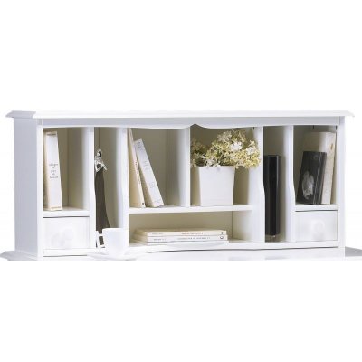 Surmeuble pour table &agrave;&nbsp; &eacute;crire blanche