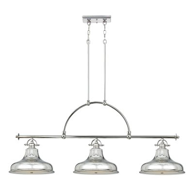QUOIZEL Suspension Emery, argent, 3 ampoules