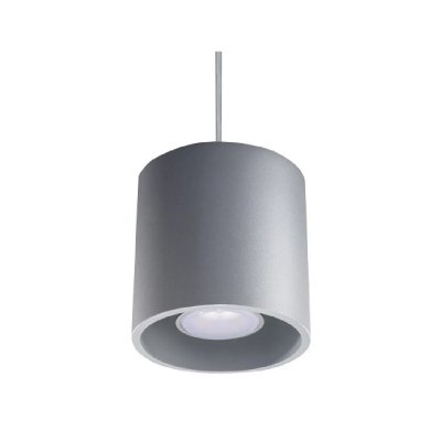 SOLLUX Suspension en aluminium gris Orbis - 