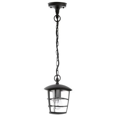 EGLO LIGHTING Suspension ext&eacute;rieure Noir 1X60W-Aloria -  - 93406