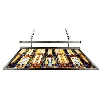 QUOIZEL Suspension Inglenook, bronze, 120 cm