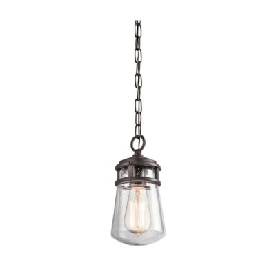 KICHLER Suspension Lyndon, bronze et verre