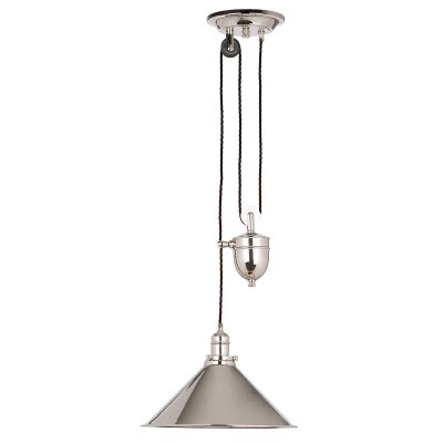 ELSTEAD Suspension Provence en nickel poli