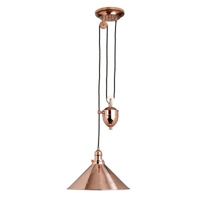 ELSTEAD LIGHTING Suspension Provence max 180 cm, cuivre