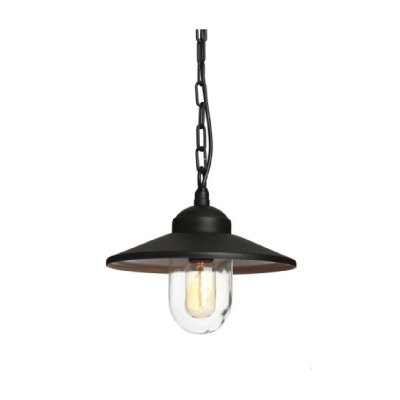 ELSTEAD Suspensions Exterieur Klampenborg Noir 1x60W E27 - Noir