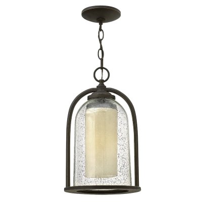 HINKLEY Suspensions quincy 1x100w bronze fonc&eacute;