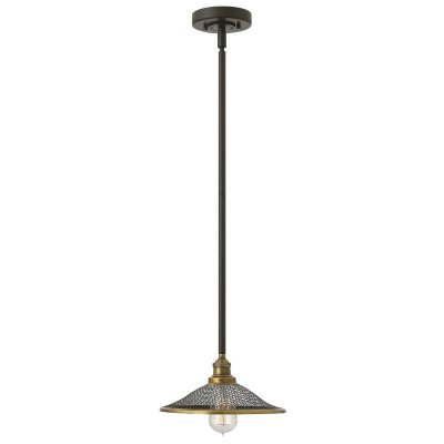 HINKLEY Suspensions rigby 1x100w bronze fonc&eacute;