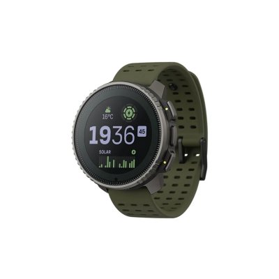 SUUNTO  Montre cardio GPS Vertical Titanium Solar Forest Vert
