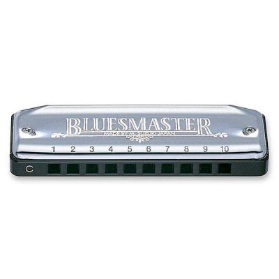 SUZUKI  MR250A Bluesmaster Harmonica diatonique en la 10 Trous Chrome