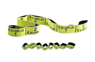 SVELTUS  Elastiband 10 kg 90 cm jaune
