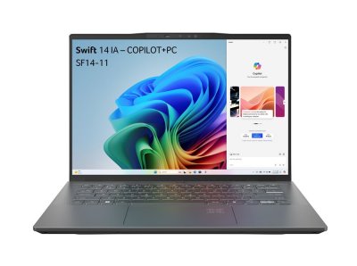 ACER Swift 14 AI SF14-11-X71Z 14"" Copilot+ Qualcomm Snapdragon X Plus 16 Go RAM 1 To SSD Gris