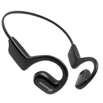 SWISSTEN  casque sport conduction osseuse - Noir