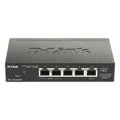 D LINK Switch D-Link 5 ports 10/100/1000 - DGS-1100-05PDV2