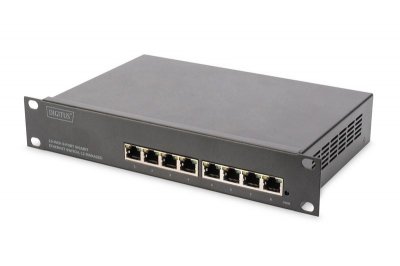 DIGITUS Switch ethernet CONECTICPLUS rackable 10' 8 Ports Giga manageable