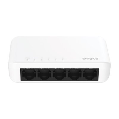 STRONG Switch Ethernet  SW5000P 5 ports Gigabit Blanc