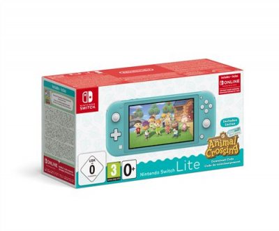 Switch Lite Turquoise +Animal Crossing New Horizon