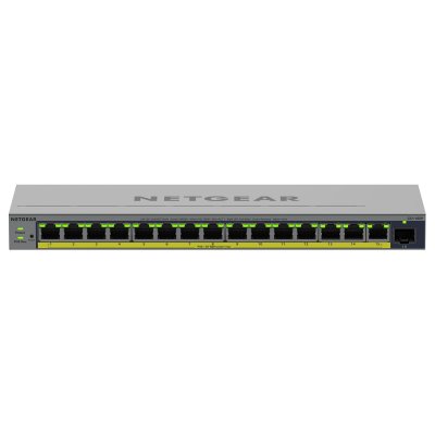 NETGEAR Switch >   Switch  16PT GB PLUS SWCH W/ POE+
