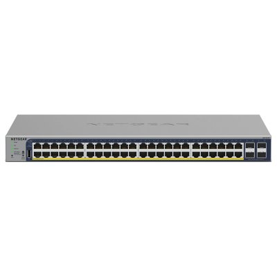 NETGEAR Switch >   Switch  52PT GE POE+ SMART SWITCH