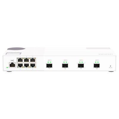 QNAP Switch >   Switch  QSW-M2108-2S 6P2.5GBPS 4P10GBPS