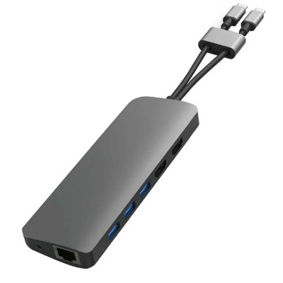 HYPER Switch > Targus Targus Switch Targus HUB VIPER 10-IN-2 USB-C GRAY