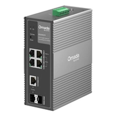 TP LINK Switch TP-Link IES206GPP, Gestionn&eacute;, 4 Ports Gigabit, PoE, Montage Rack, Noir