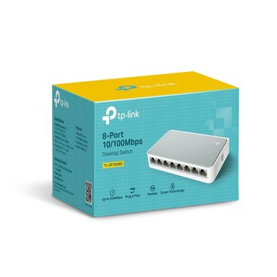 TP LINK SWITCH TP-LINK TL-SF1008D 8PTOS 10/100