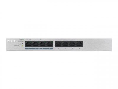 ZYXEL Switch >   Switch  GS1200-8HP v2 - 8 (ports)/10/100/1000/Avec POE/Manageable