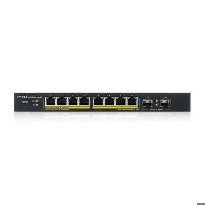 ZYXEL Switch >   Switch  GS1900-10HP V2 8-PORT GBE L2