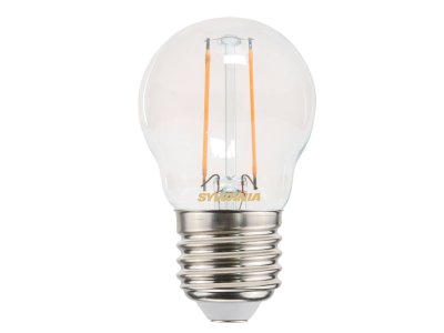 SYLVANIA  LED Filament Sph&eacute;rique E27 Clair Blister, Blanc, Taille Unique
