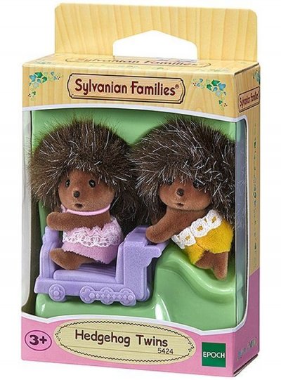 SYLVANIAN FAMILIES &reg; Figurine jumeaux h&eacute;rissons 5424