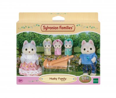 Sylvanian families - la famille husky SYL5054131056363