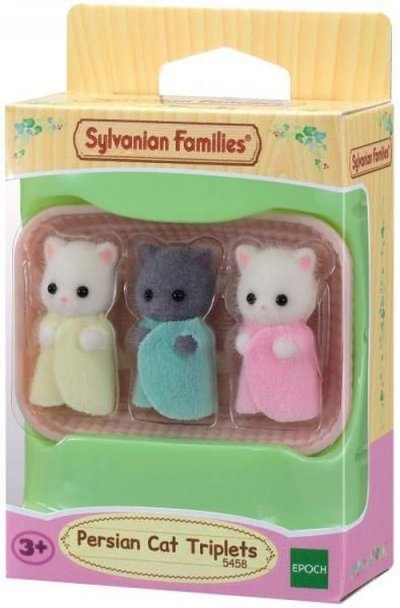 SYLVANIAN FAMILIES  - les tripl&eacute;s chat persan AUC5054131054581