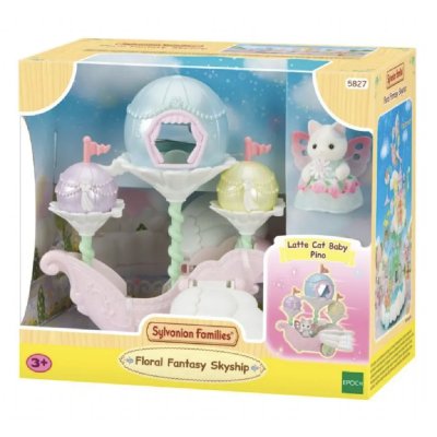 SYLVANIAN FAMILIES  Poup&eacute;e Bateau Fantaisie Florale