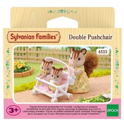 SYLVANIAN FAMILIES  - Poussette Double - 4533